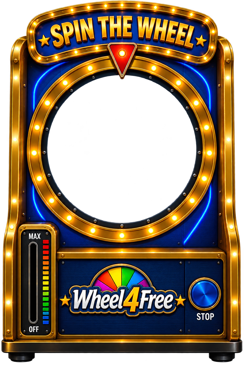 Wheel4Free spinning wheel machine